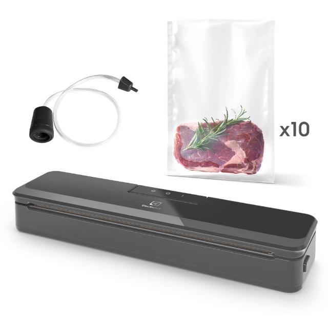 Electrolux伊萊克斯 EA4VS1-4AG Electrolux 伊萊克斯 EA4VS1-4AG 真空包裝機,專為家庭設計的食品保鮮利器!尺寸僅長78 x 寬460 x 高135 mm,重量輕盈1.3kg,便於收納與操作。中國製造品質保證,享1年保固。完美密封真空包裝,延長食物新鮮度,適用於肉類、海鮮、蔬果等,節省空間、防潮防氧化,讓您的廚房更智慧高效。