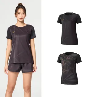 【MIZUNO 美津濃】女路跑短袖T恤  J2MAD257XX (任選一件)