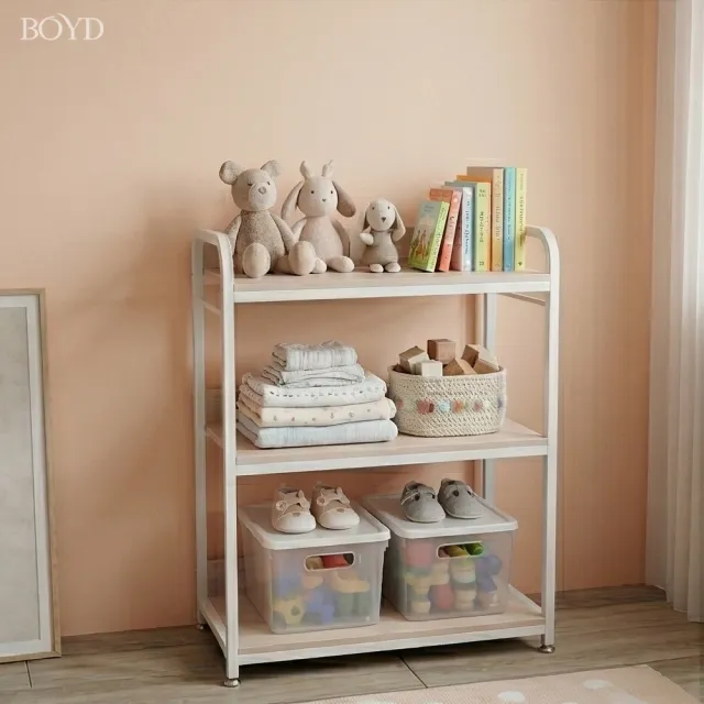 【BOYD】三層多功能收納架 D460 58cm寬｜廚房置物架/電器架/微波爐架/收納架 高承重20KG