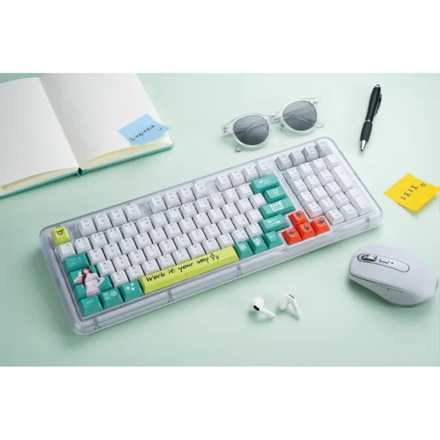 【Logitech 羅技】ALTO KEYS K98M機械式無線鍵盤 + POP Mouse無線藍芽滑鼠