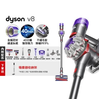 【dyson 戴森】V8 SV25 新一代無線吸塵器(經典款)