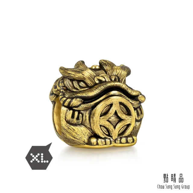 【點睛品】Charme XL 聚財金蟾 黃金串珠