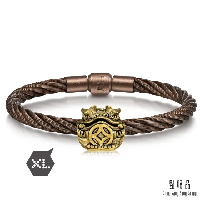 【點睛品】Charme XL 聚財金蟾 黃金串珠
