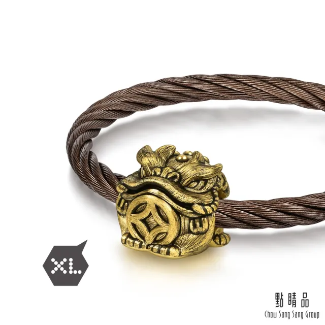 【點睛品】Charme XL 聚財金蟾 黃金串珠