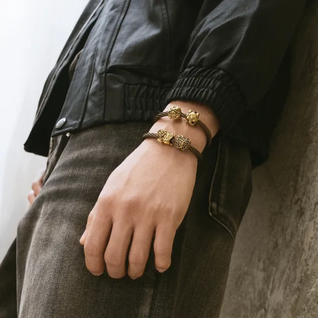 【點睛品】Charme XL 聚財金蟾 黃金串珠