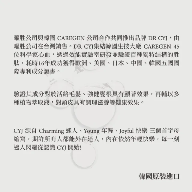 【DRCYJ】賦活護髮素110mlx2入組