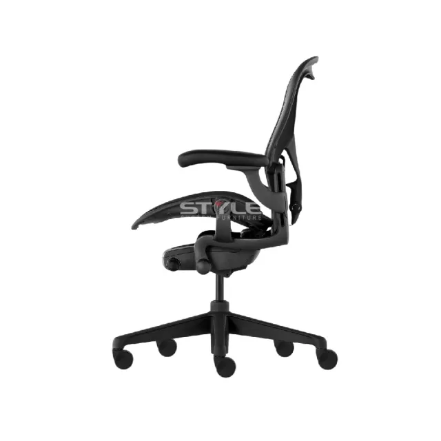【Herman Miller】Aeron 全功能 - 石墨黑｜B SIZE｜世代家具｜原廠授權代理商(人體工學椅/電腦椅/辦公椅)