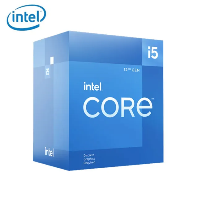 【Intel 英特爾】Intel Core i5-12400F CPU+微星 H610M-E 主機板(六核心超值組合包)