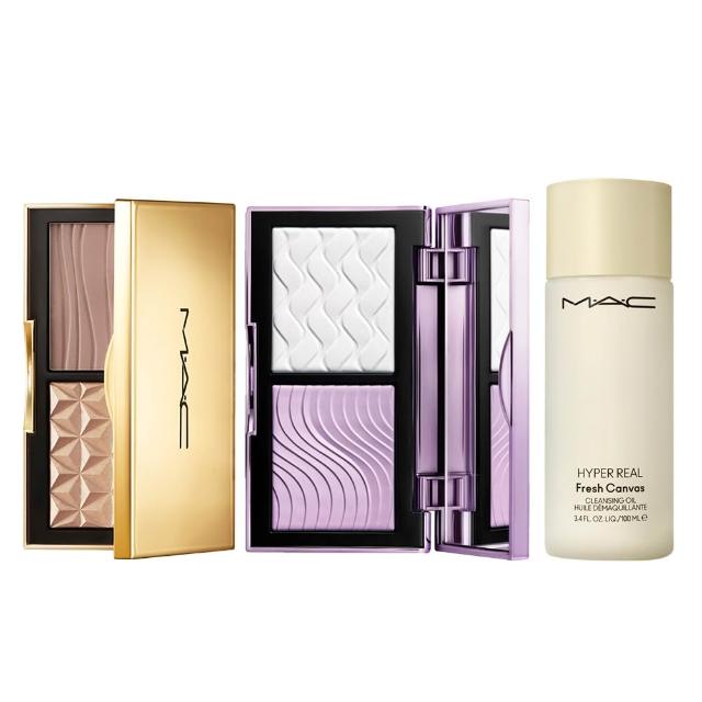 【M.A.C】雙色光影修容組(口袋雙色濾鏡蜜粉餅+口袋雙色修容打亮盤 7g_雙11限定)