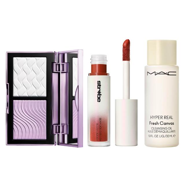 【M.A.C】新品上市 濾鏡水光修顏提亮組(口袋雙色濾鏡蜜粉餅+輕透光感腮紅蜜_雙11限定)