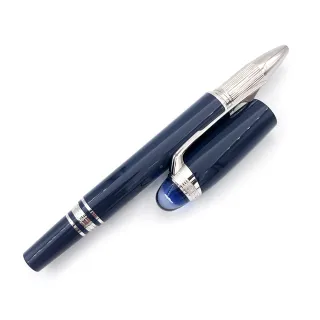 【MONTBLANC 萬寶龍】星際行者藍色星球系列珍貴樹脂細字筆125291(MB132440)