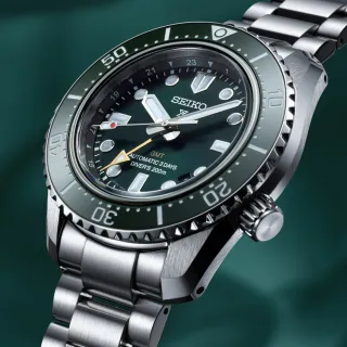 【SEIKO 精工】Prospex 大谷翔平廣告款 三日鍊 GMT 潛水機械錶 母親節 禮物 送禮(SPB381J1/6R54-00D0G)