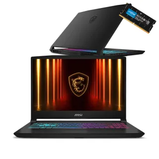 升級32G★【MSI 微星】15.6吋 i7 RTX5060電競筆電(Katana 15 HX/i7-14700HX/16G/1TB/W11/B14WFK-689TW)