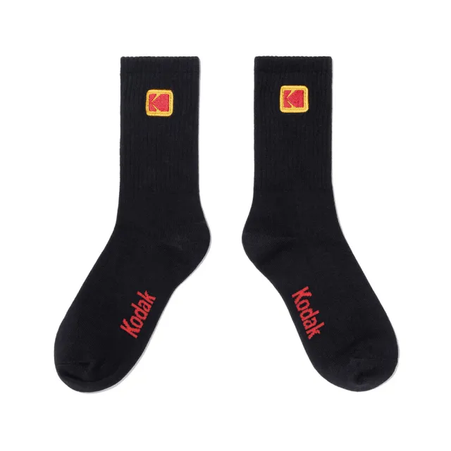 【KODAK Apparel】柯達 男女同款 襪類 / 單色中筒襪 共3色 金惠奫同款 / KB631001
