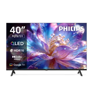 【Philips 飛利浦】40型 FHD QLED Google TV 智慧顯示器 40PQT6731