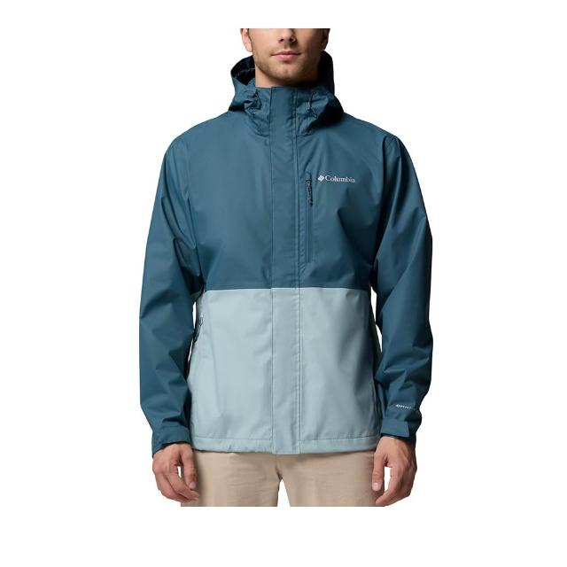 【Columbia 哥倫比亞】男款-OT防水外套-Hikebound™ II Jacket-孔雀綠(UWE26190TL/KS)