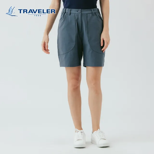 【TRAVELER 旅行者】女款四面彈超透氣吸排短褲｜261TR527