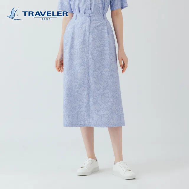 【TRAVELER 旅行者】女款吸排抗UV長裙｜261TR605