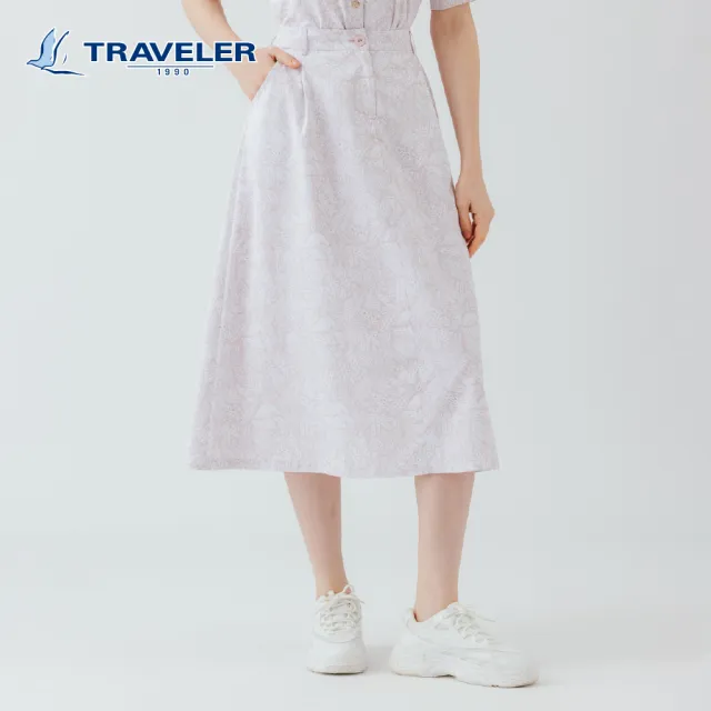 【TRAVELER 旅行者】女款吸排抗UV長裙｜261TR605