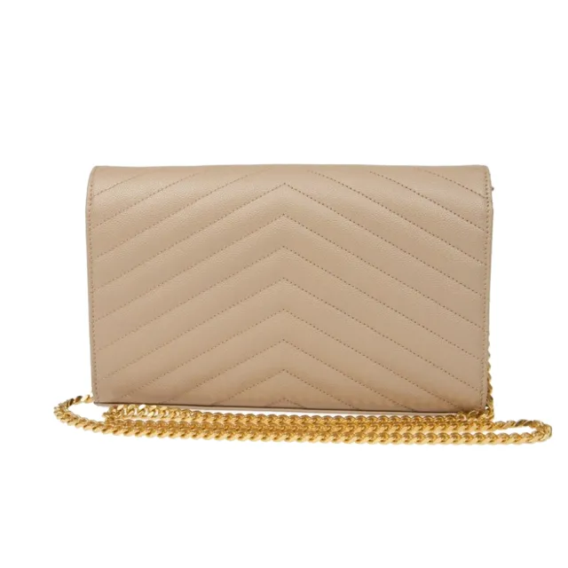 【YSL】377828 裸色 金字 大款(WOC BAG)