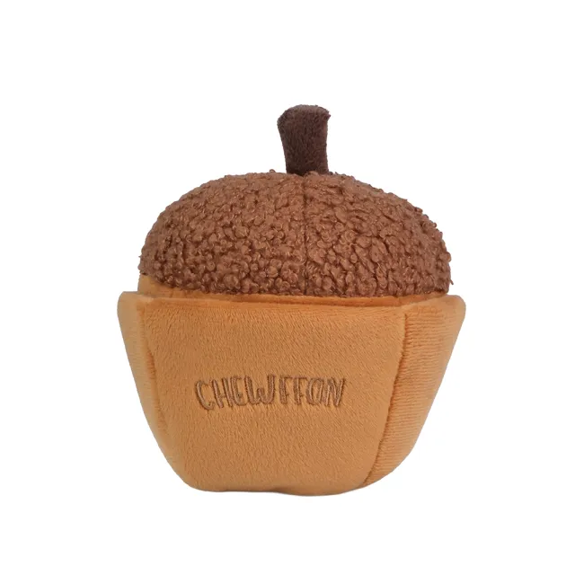 【CHEWFFON】橡果蛋糕 藏食玩具(嗅聞玩具 狗狗玩具 寵物玩具 有聲玩具)