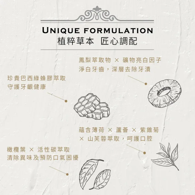【RETRO BUBBLE】全效蜂膠牙周護理牙膏 - 英式早餐茶三入組(蜂膠/酵素/美白/全效草本/無氟孕婦兒童可用)