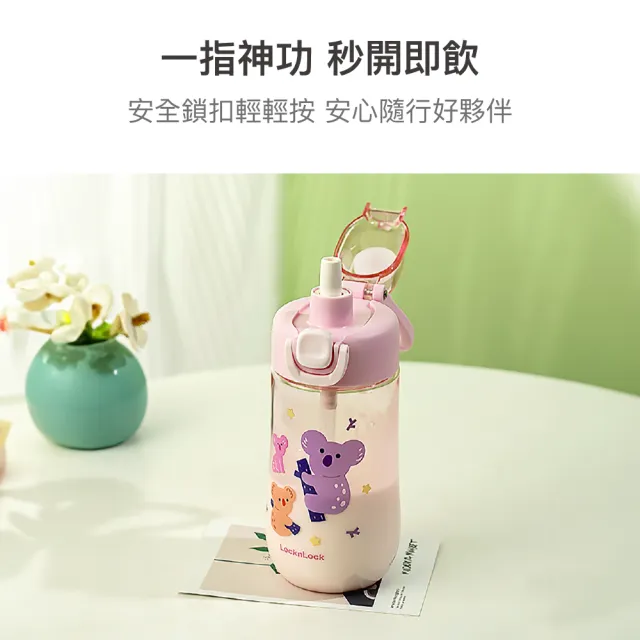 【LocknLock 樂扣樂扣】官方直營 兒童水壺500ml(三款任選/Tritan材質/兒童水壺)