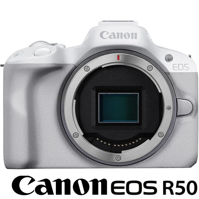 【Canon】EOS R50 BODY 單機身 (公司貨) APS-C 無反微單眼相機 翻轉螢幕 4K