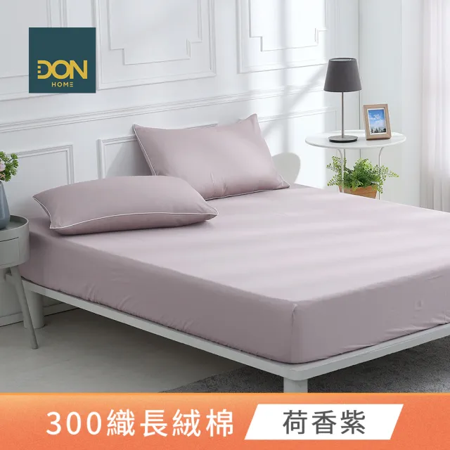 【DON】買1送1 天絲織棉床包枕套組/300織長絨棉(雙人/加大 多款任選)