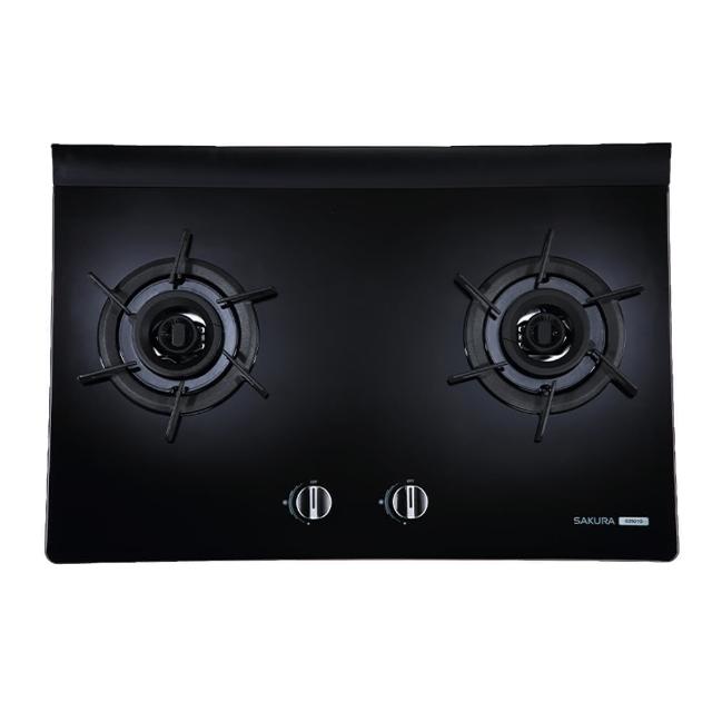 【SAKURA 櫻花】二口雙炫火玻璃檯面爐(G2921G 原廠保固原廠基本安裝)