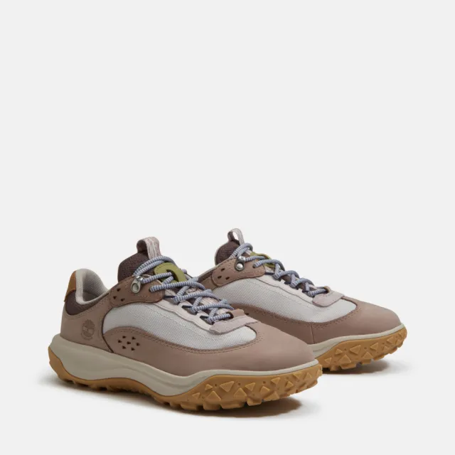 【Timberland】女款淺紫色Motion 7防水健行鞋(A2R78A4V)