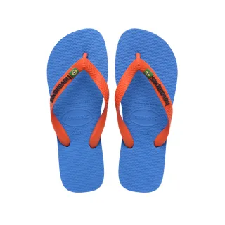 【havaianas 哈瓦仕】拖鞋 男鞋 女鞋 夾腳拖 巴西 國旗 跳色 Brasil Logo 藍 4110850-2609U (哈瓦士)