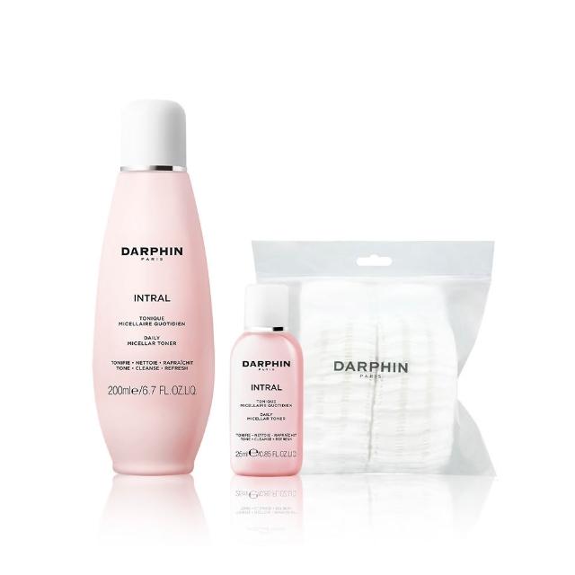【DARPHIN 朵法】粉紅淨膚洗卸組(全效舒緩淨膚水200ml)