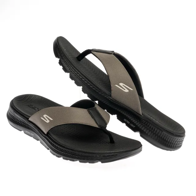 【SKECHERS】男鞋 健走系列涼拖鞋 拖鞋 涼鞋 GO CONSISTENT SANDAL 2.0(229267TPBK)