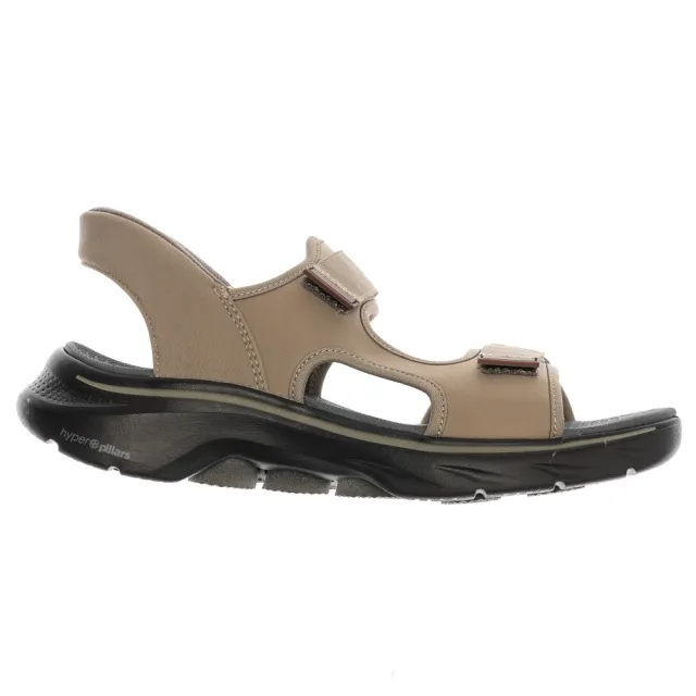 【SKECHERS】男鞋 健走系列涼拖鞋 拖鞋 涼鞋 瞬穿舒適科技 GO WALK 7 SANDAL(229297DKTP)