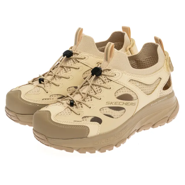 【SKECHERS】男鞋 戶外越野系列 拖鞋 涼鞋 瞬穿舒適科技 D LUX TREKKER SANDAL(237639SAND)