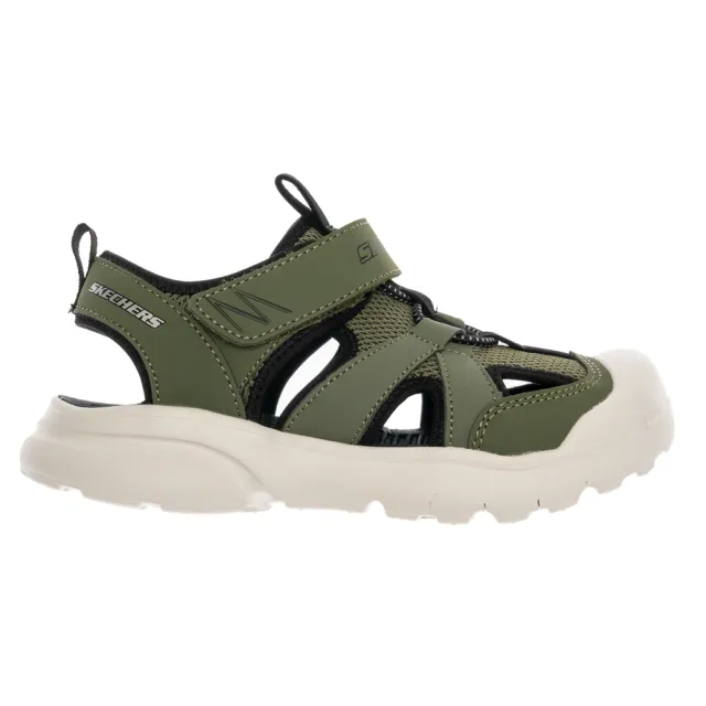 【SKECHERS】男童系列 男童鞋 涼拖鞋 涼鞋 RAZOR RUSH (407043LOLV)