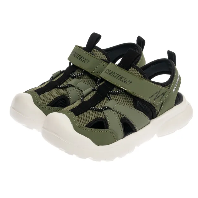 【SKECHERS】男童系列 男童鞋 涼拖鞋 涼鞋 RAZOR RUSH (407043LOLV)
