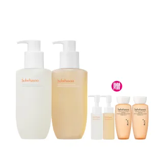 【Sulwhasoo 雪花秀】官方直營 淨透潔顏雙瓶組(潔顏油200ml+潔顏泡沫200ml)
