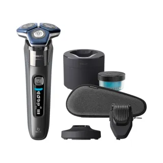 【Philips 飛利浦】S7887/58 SkinIQ 7000系列智能電鬍刀-全能旗艦組(含無線清洗座/鼻毛刀/官方直營)