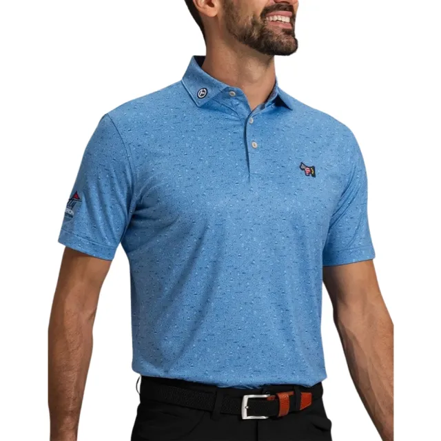 【Scotty Cameron 卡麥隆】限量版高爾夫 Ryder Cup 刺繡高爾夫 Polo 衫 - M size