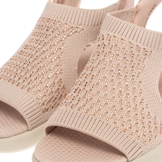 【SKECHERS】女鞋 休閒系列 涼鞋 拖鞋 瞬穿舒適科技 PIER-LITE SANDAL_MARTHA STEWART (188001BLSH)