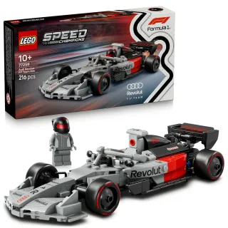 【LEGO 樂高】極速賽車系列 77259 Audi Revolut F1 Team R26 賽車(奧迪 模型車 玩具 積木)