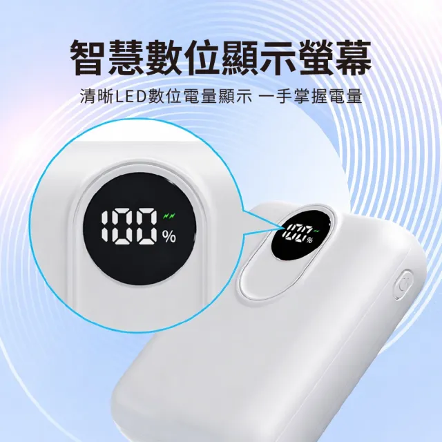 【mini Q】MD-BP086-Plus  10000mah半固態行動電源
