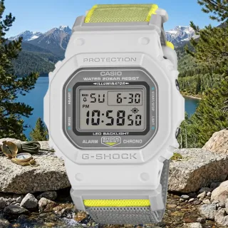 【CASIO 卡西歐】G-SHOCK 街頭時尚 方形電子腕錶(DW-5600MNC-7A8)