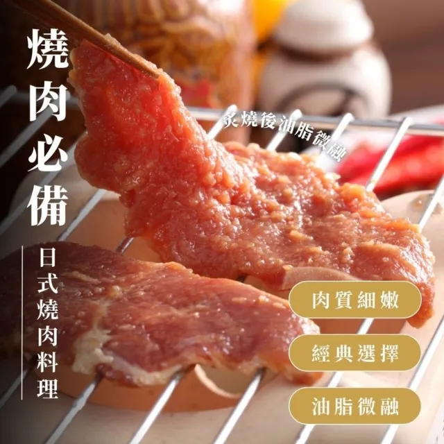 【日日鮮】西班牙日式梅花里肌燒肉片*1包組 (300g±10%) 燒烤首選 火鍋百搭 家常料理