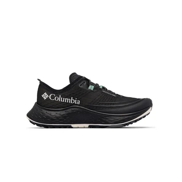 【Columbia 哥倫比亞】女款-極彈輕量越野跑鞋-KONOS SPEED TRAIL ATR™-黑色(UBL03030BK/KS)