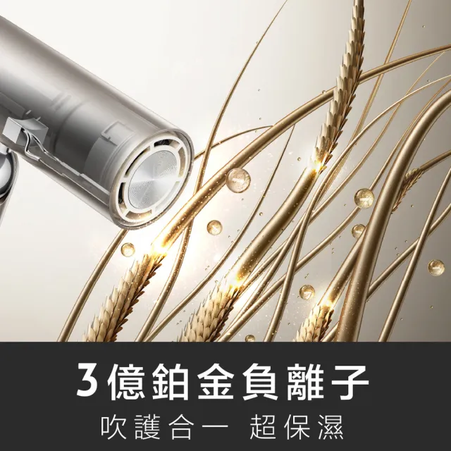 【Dreame 追覓科技】Pocket 魔術折疊高速吹風機｜張凌赫同款 低壓版110V 鈦金色(180度折疊/300g超輕量)