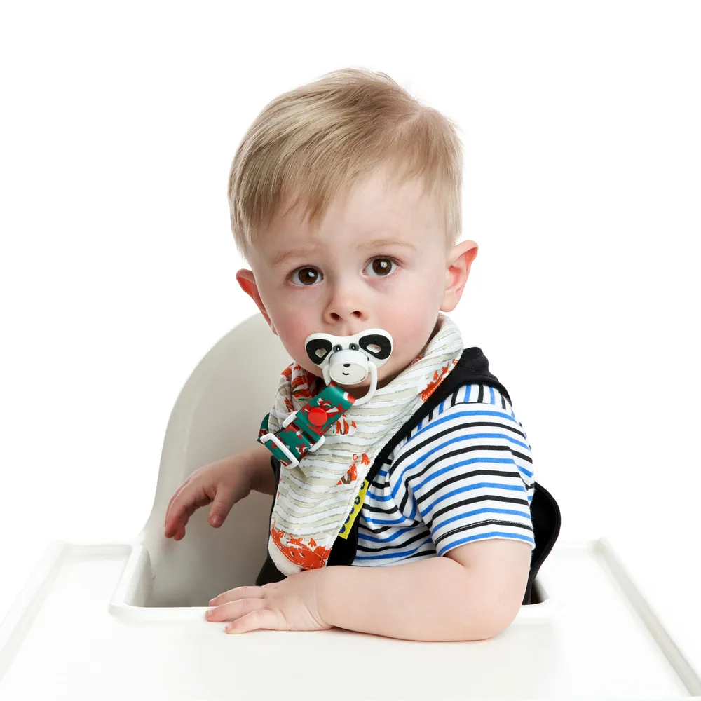 【英國BiBADO】雙層竹纖維口水巾圍兜 嬰兒 三角圍兜(多款可選)