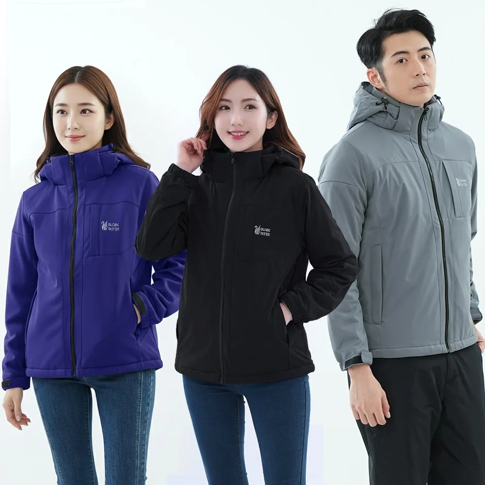 【遊遍天下】男女款防水防風刷毛保暖機能外套GJ21001(S-5L 大尺碼)